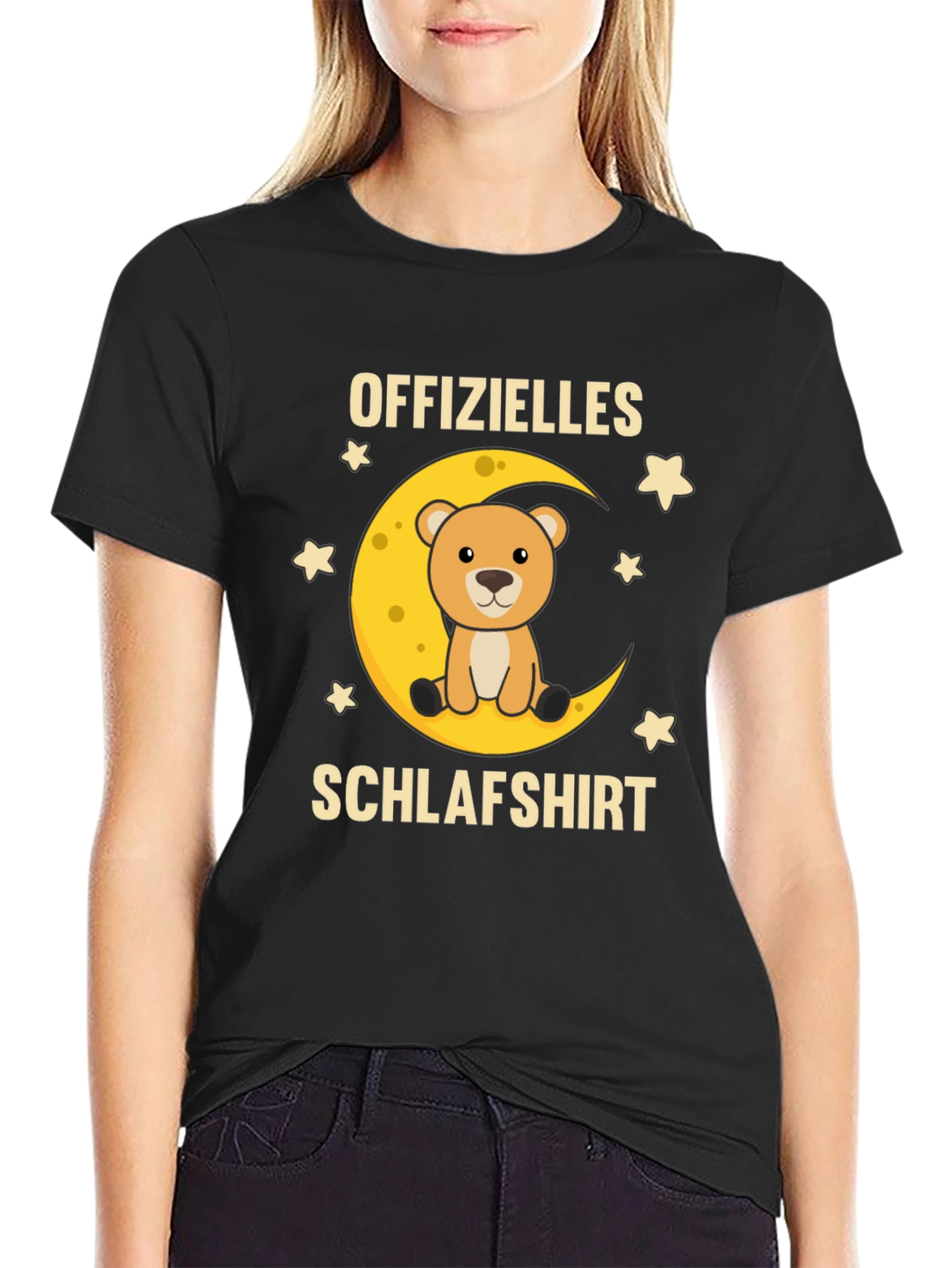 Offizielles Schlafshirt Teddy Bear Moon Graphic Tee