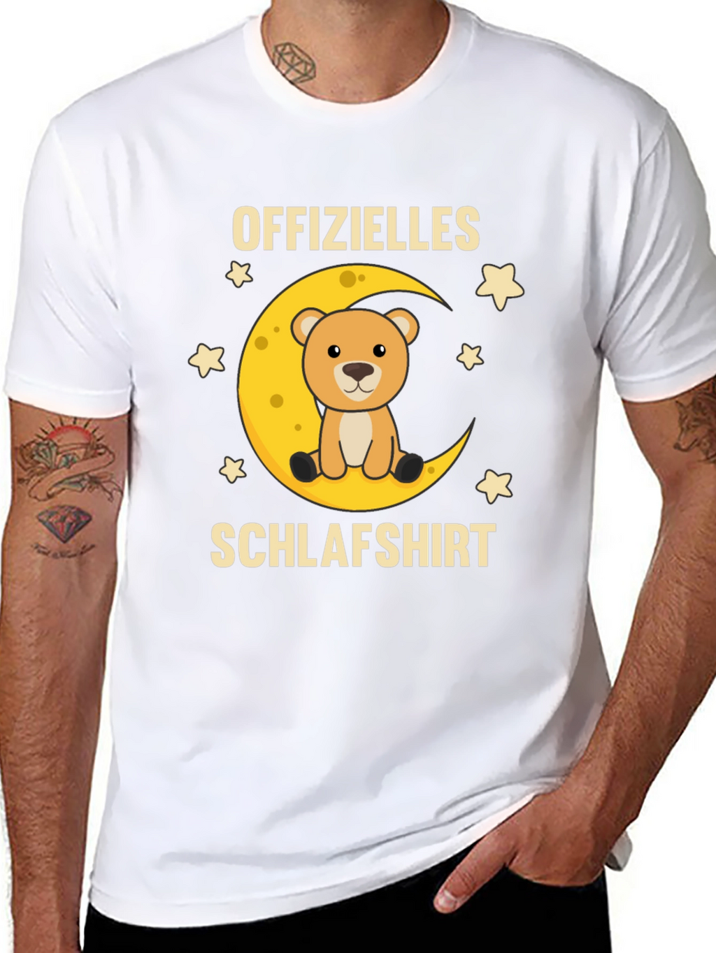 Offizielles Schlafshirt Teddy Bear Moon Graphic Tee