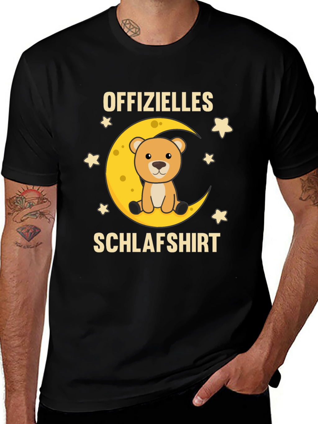 Offizielles Schlafshirt Teddy Bear Moon Graphic Tee
