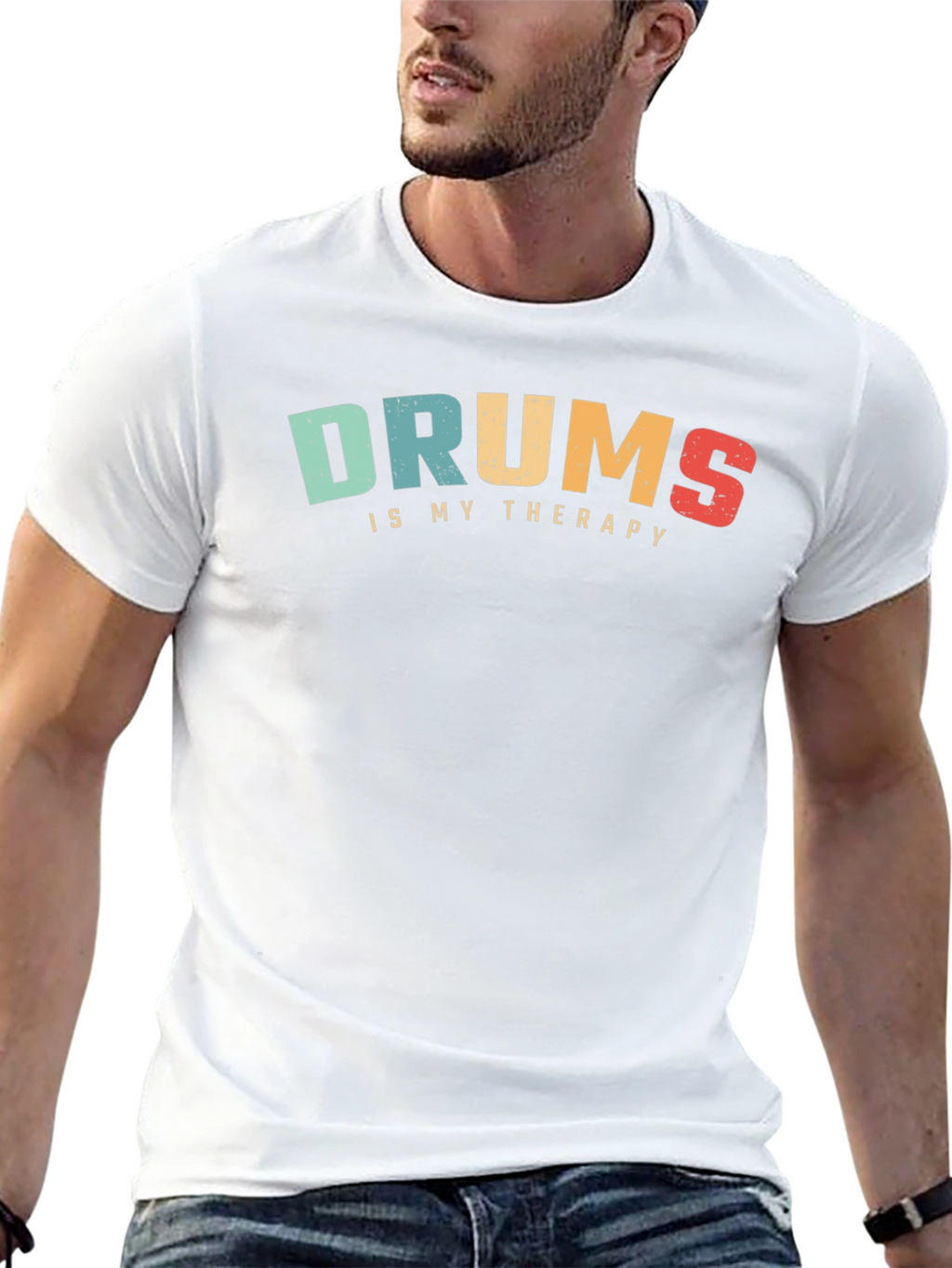 Drums Therapy Tee - Musicians Comfort