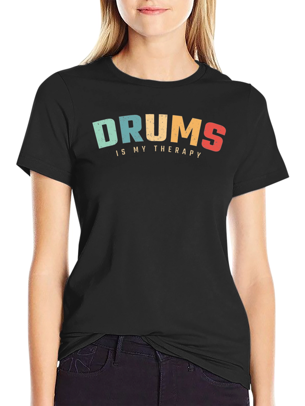 Drums Therapy Tee - Musicians Comfort