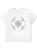 Drone Graphic Tee - Modern Black T-Shirt