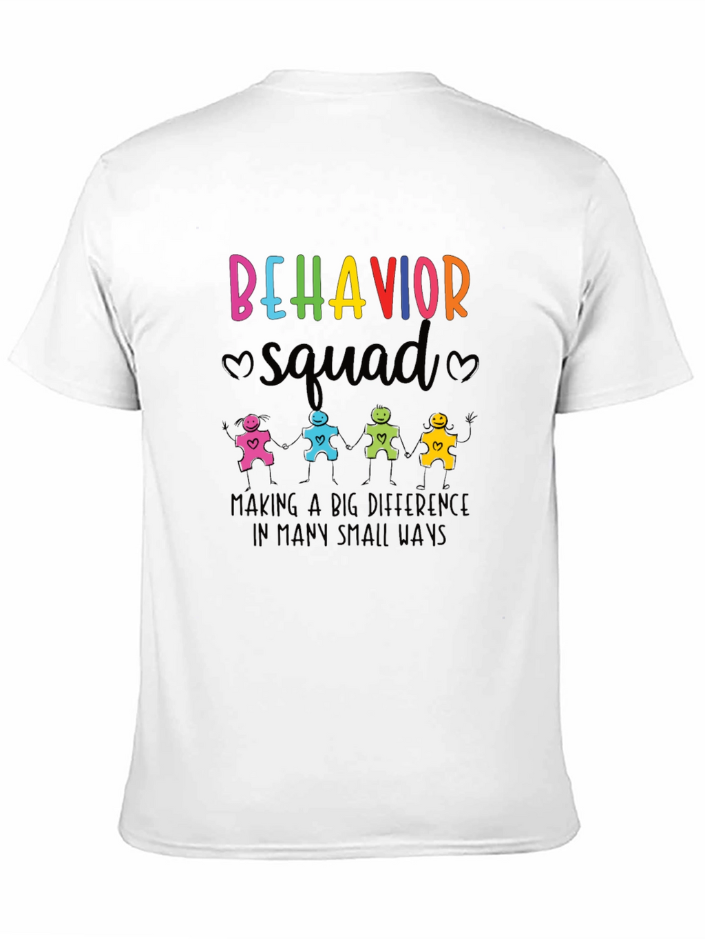 Behavior Squad Graphic Tee - Autism Awareness Shirt