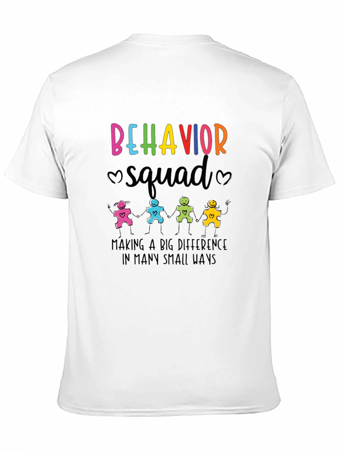 Behavior Squad Graphic Tee - Autism Awareness Shirt