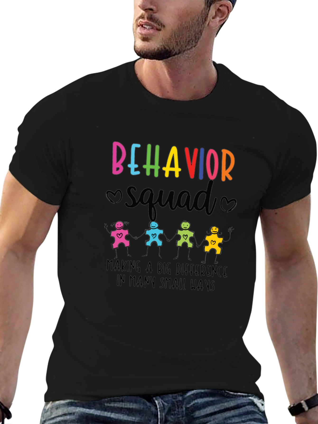 Behavior Squad Graphic Tee - Autism Awareness Shirt
