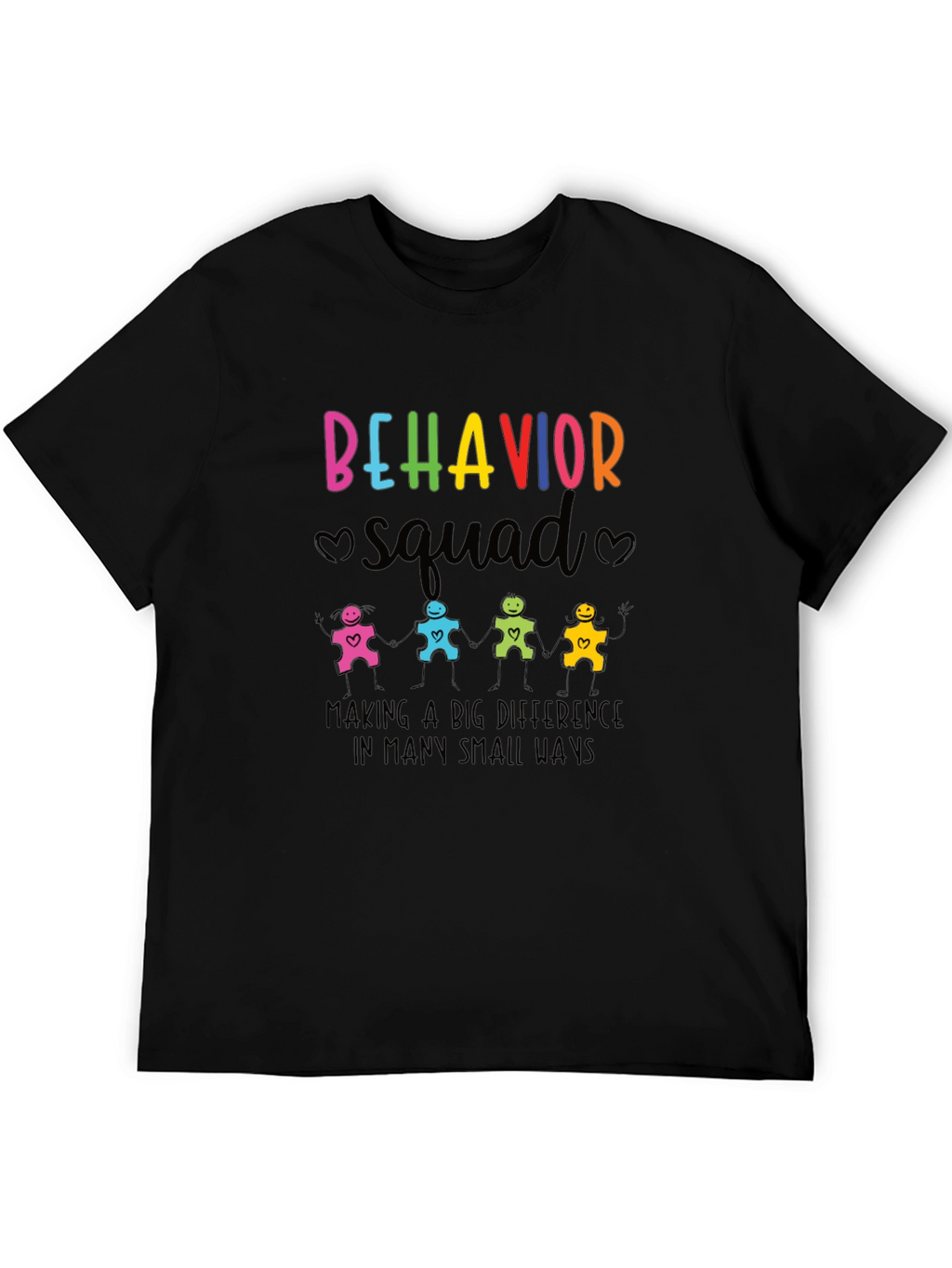 Behavior Squad Graphic Tee - Autism Awareness Shirt