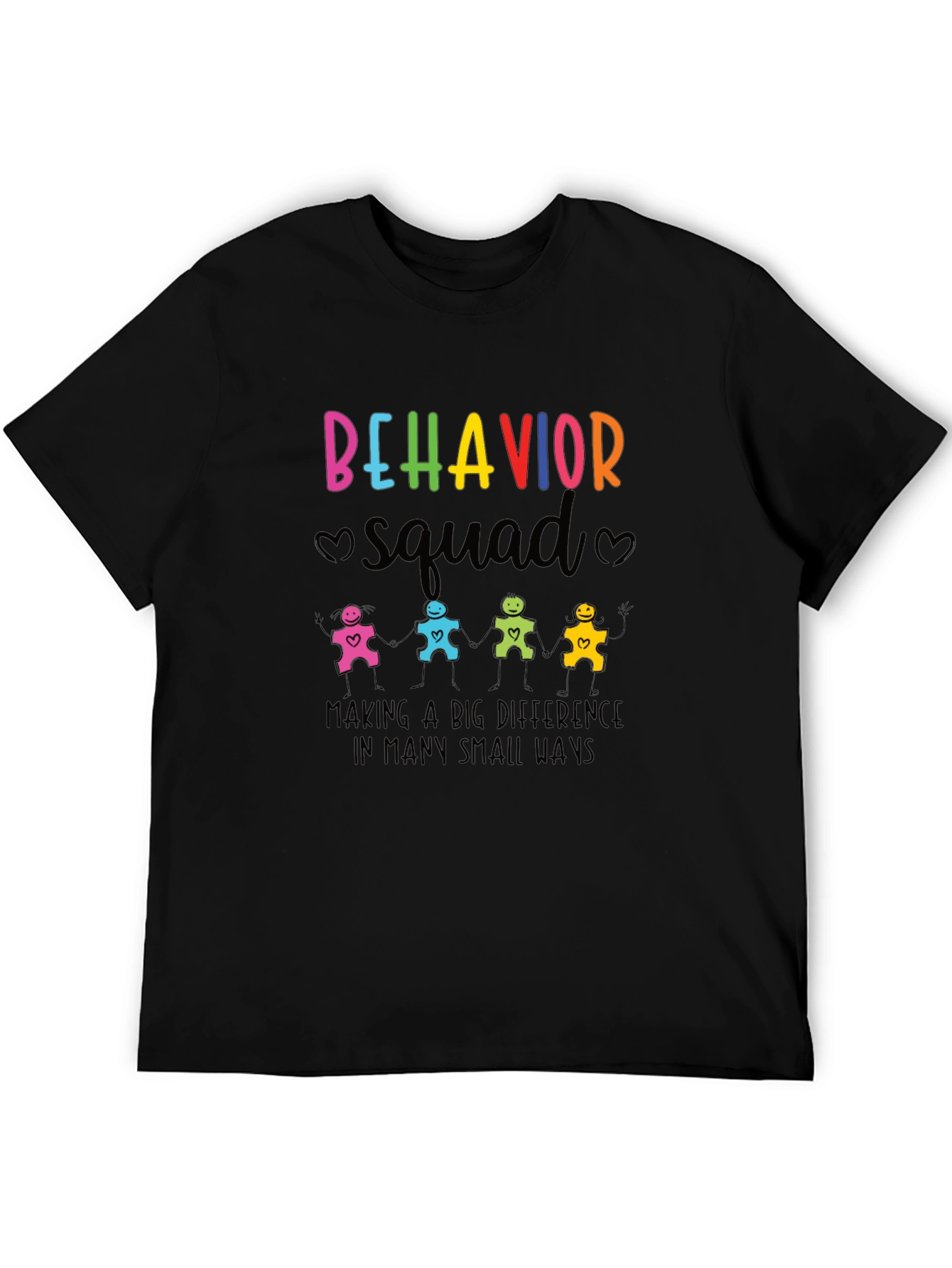 Behavior Squad Graphic Tee - Autism Awareness Shirt