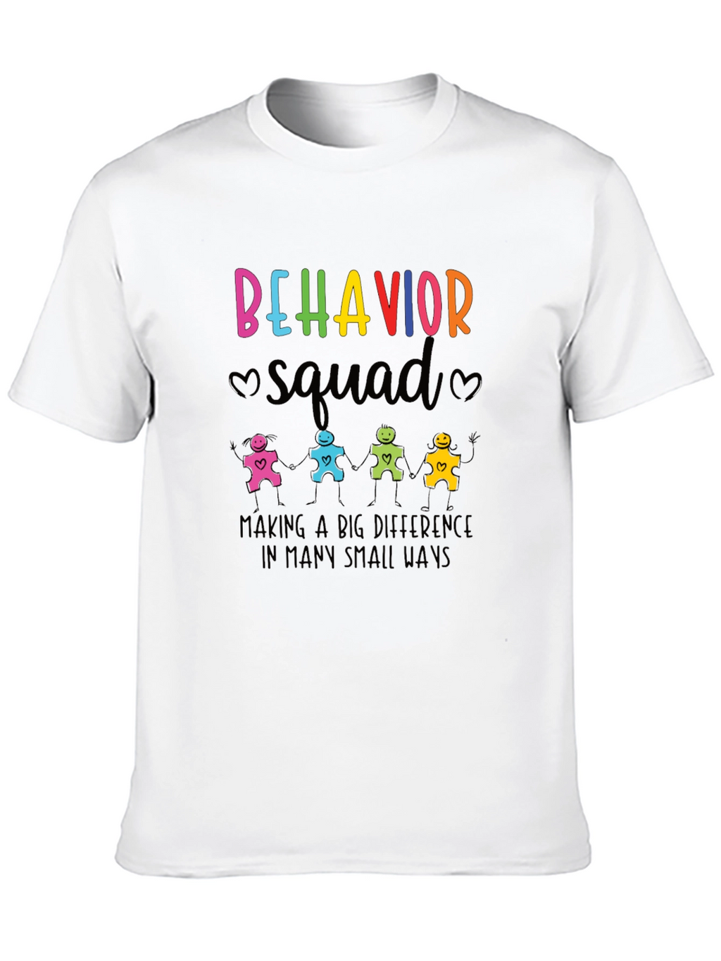 Behavior Squad Graphic Tee - Autism Awareness Shirt