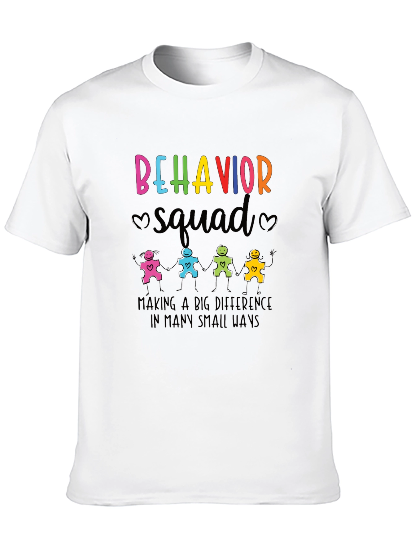 Behavior Squad Graphic Tee - Autism Awareness Shirt