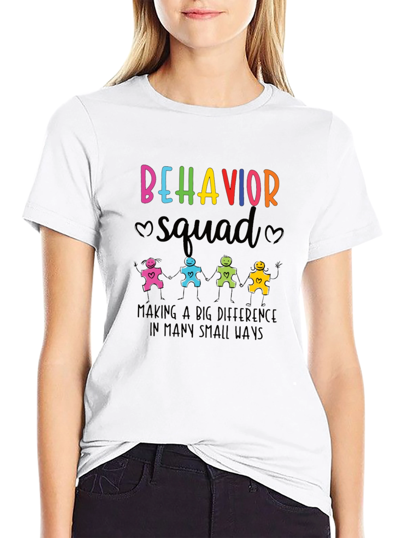 Behavior Squad Graphic Tee - Autism Awareness Shirt
