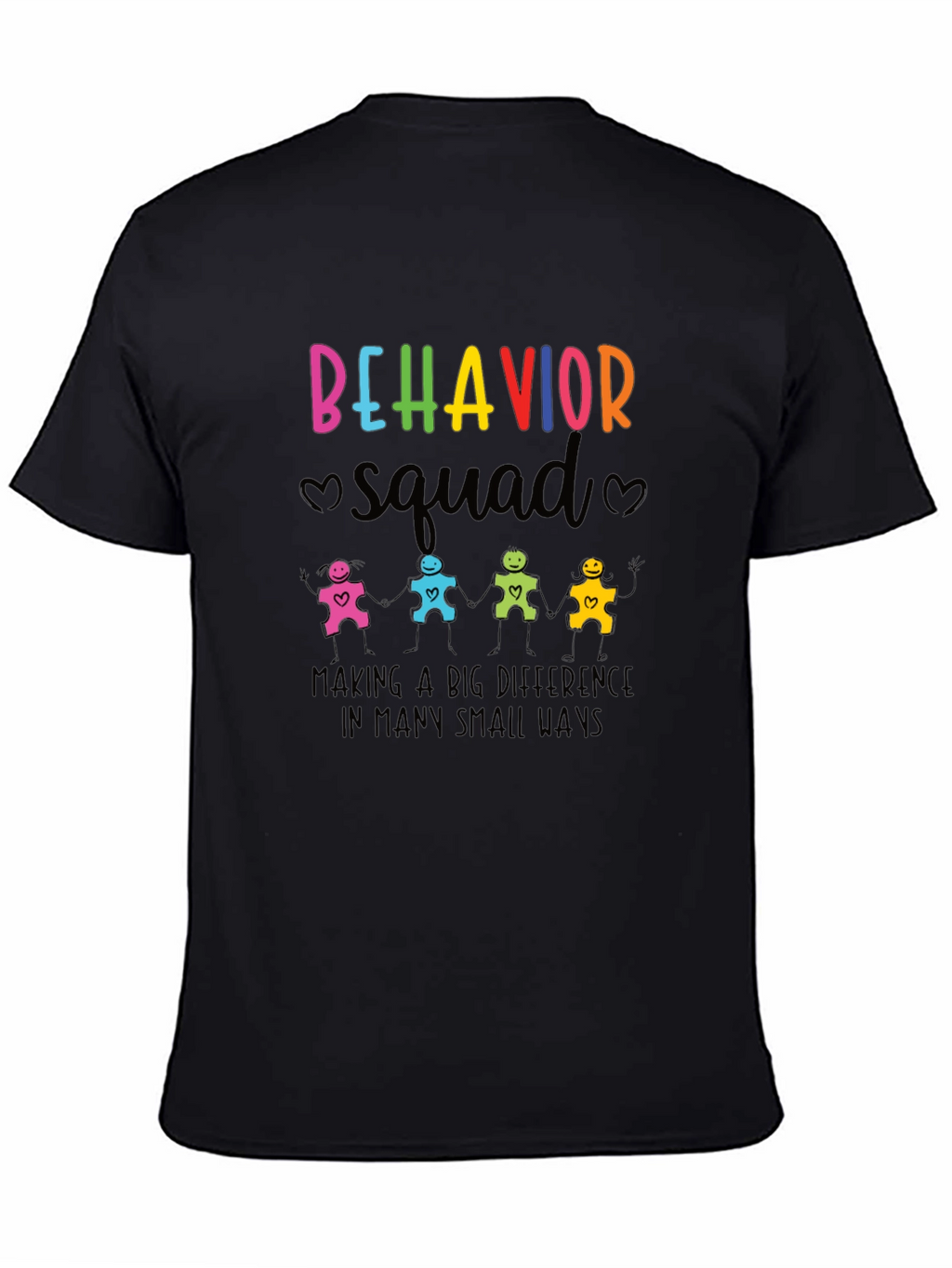 Behavior Squad Graphic Tee - Autism Awareness Shirt