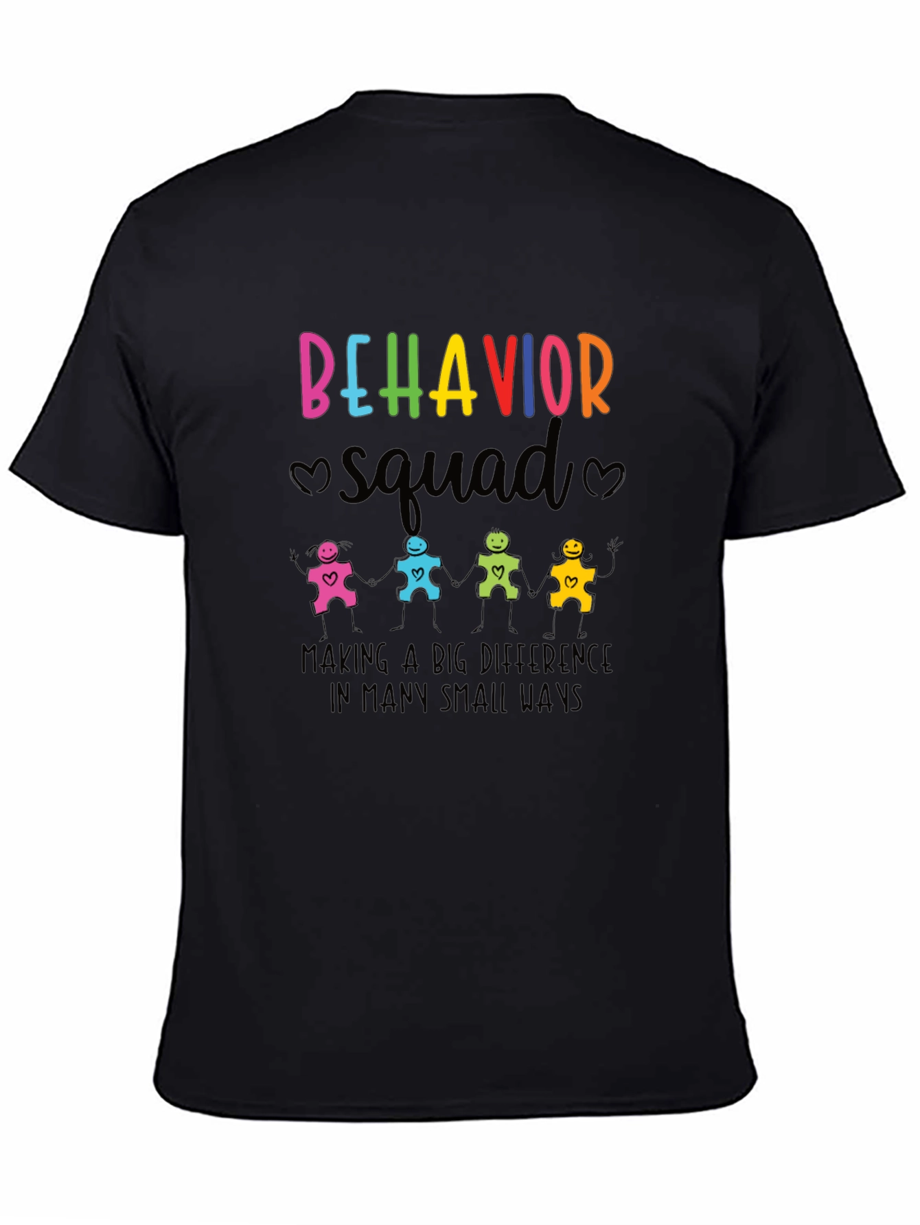 Behavior Squad Graphic Tee - Autism Awareness Shirt