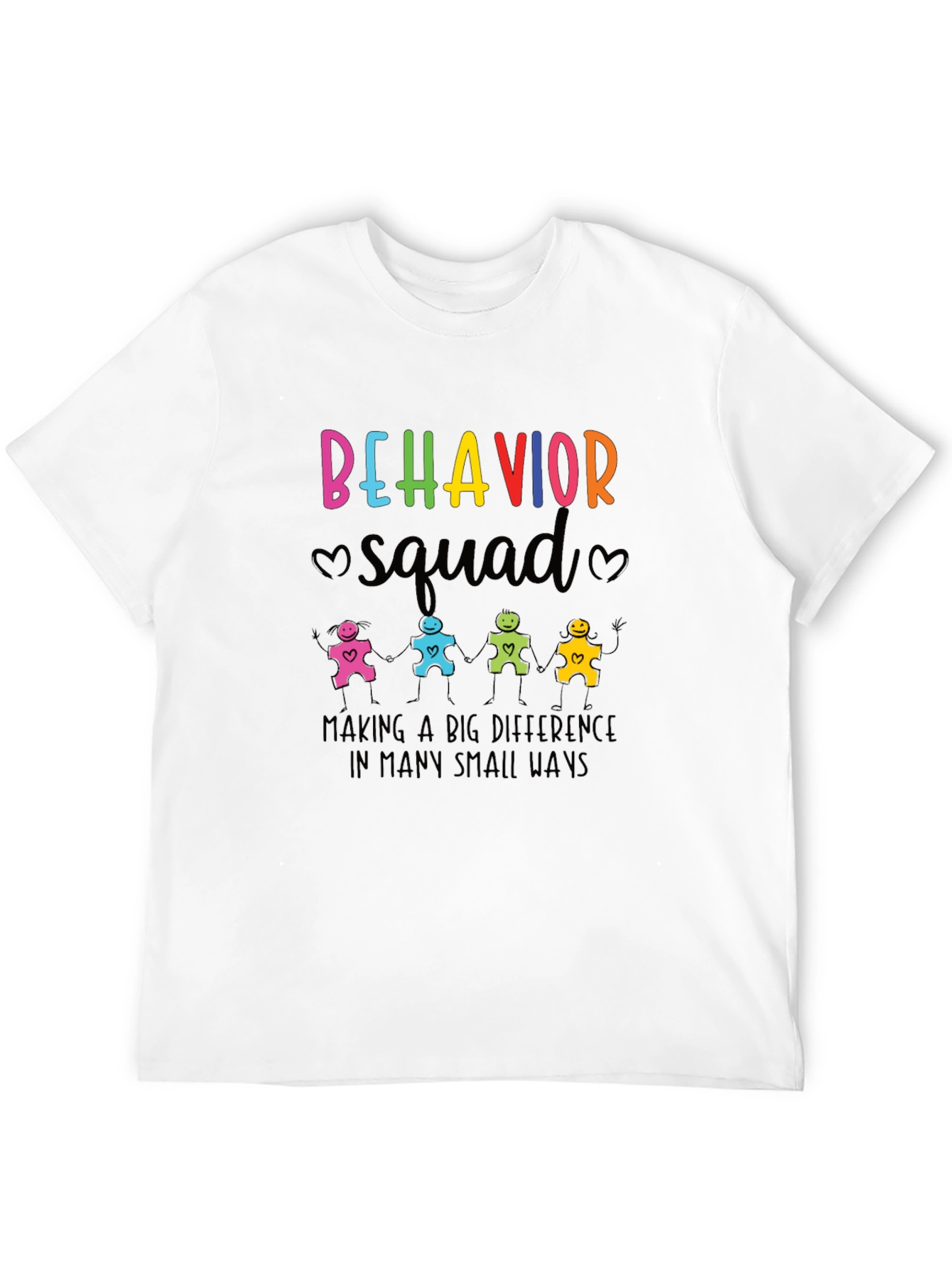 Behavior Squad Graphic Tee - Autism Awareness Shirt