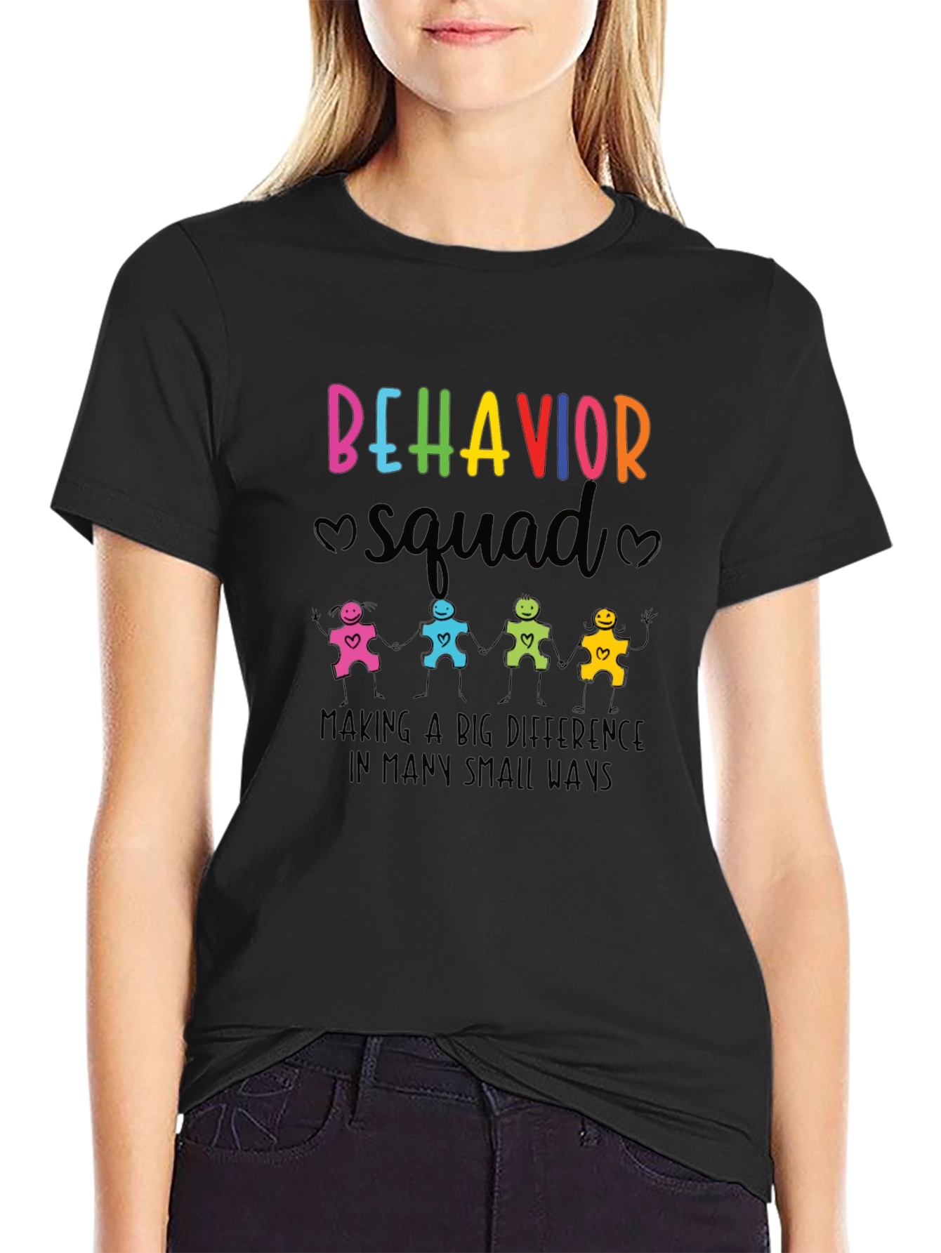 Behavior Squad Graphic Tee - Autism Awareness Shirt