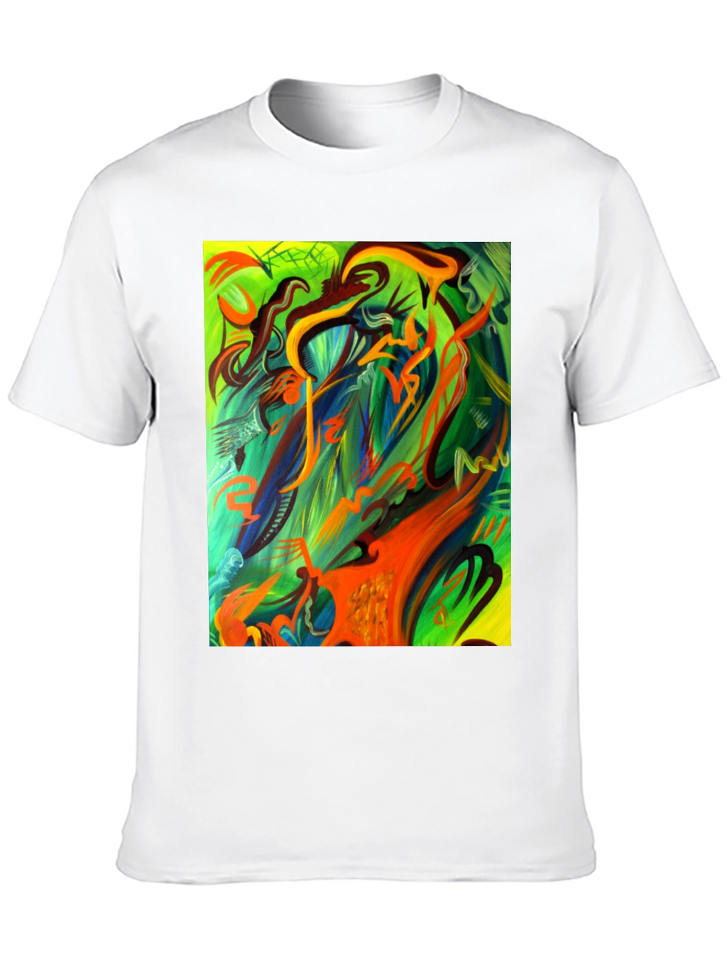 Abstract Art Graphic Tee - Unique & Stylish