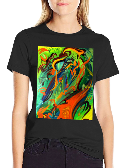 Abstract Art Graphic Tee - Unique & Stylish