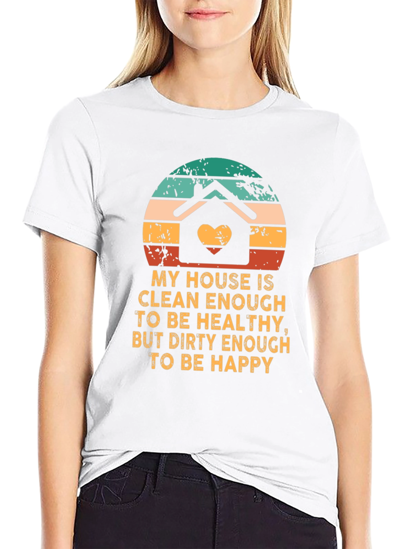 Clean Enough House T-Shirt Funny Novelty Tee
