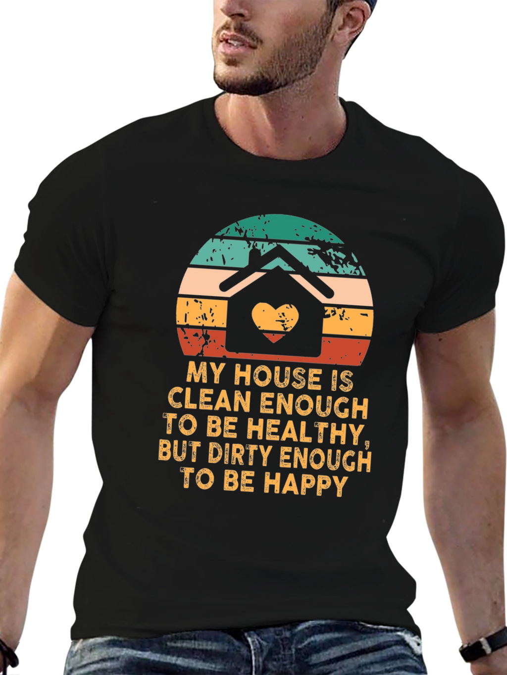 Clean Enough House T-Shirt Funny Novelty Tee