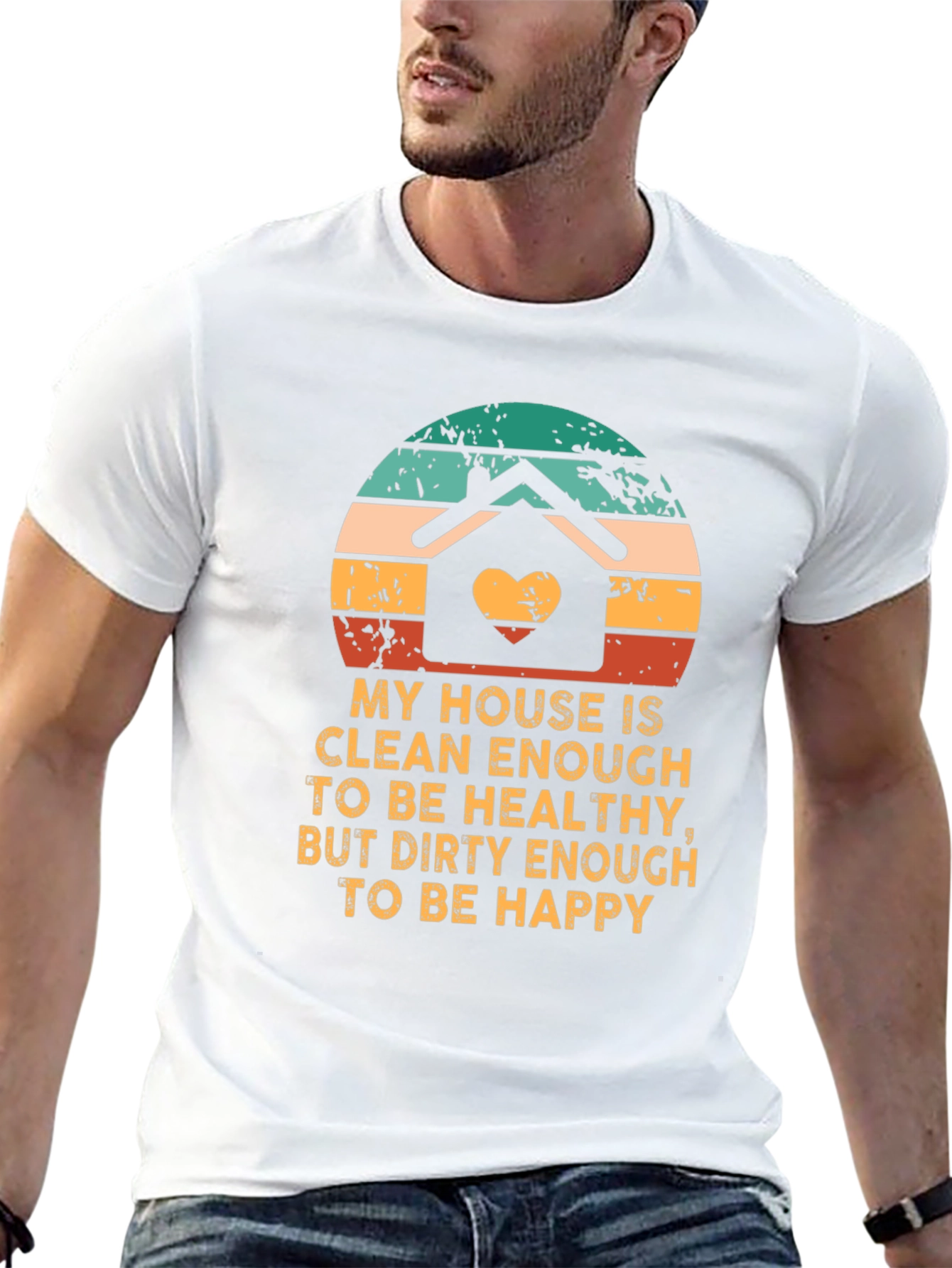 Clean Enough House T-Shirt Funny Novelty Tee