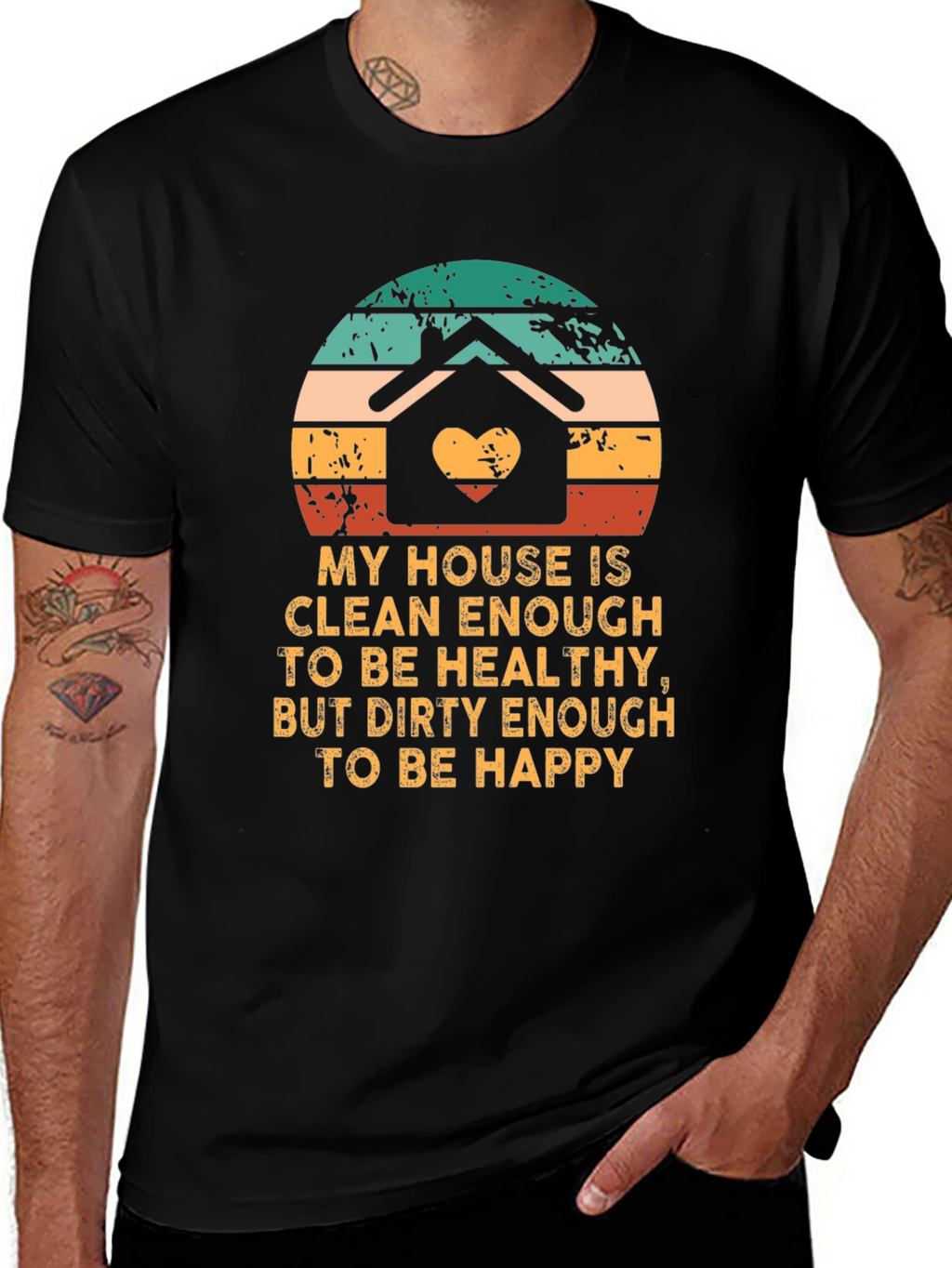 Clean Enough House T-Shirt Funny Novelty Tee