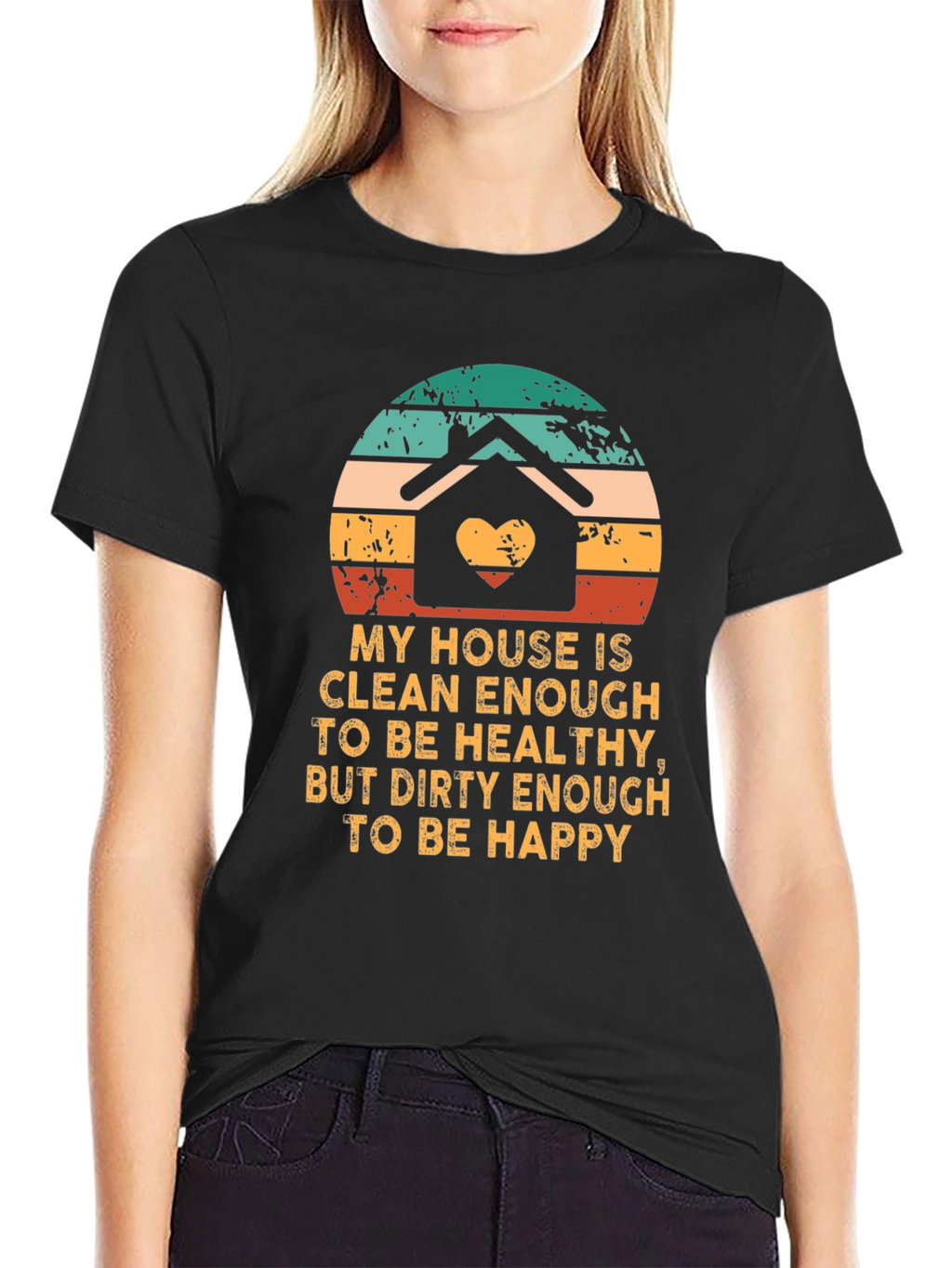 Clean Enough House T-Shirt Funny Novelty Tee