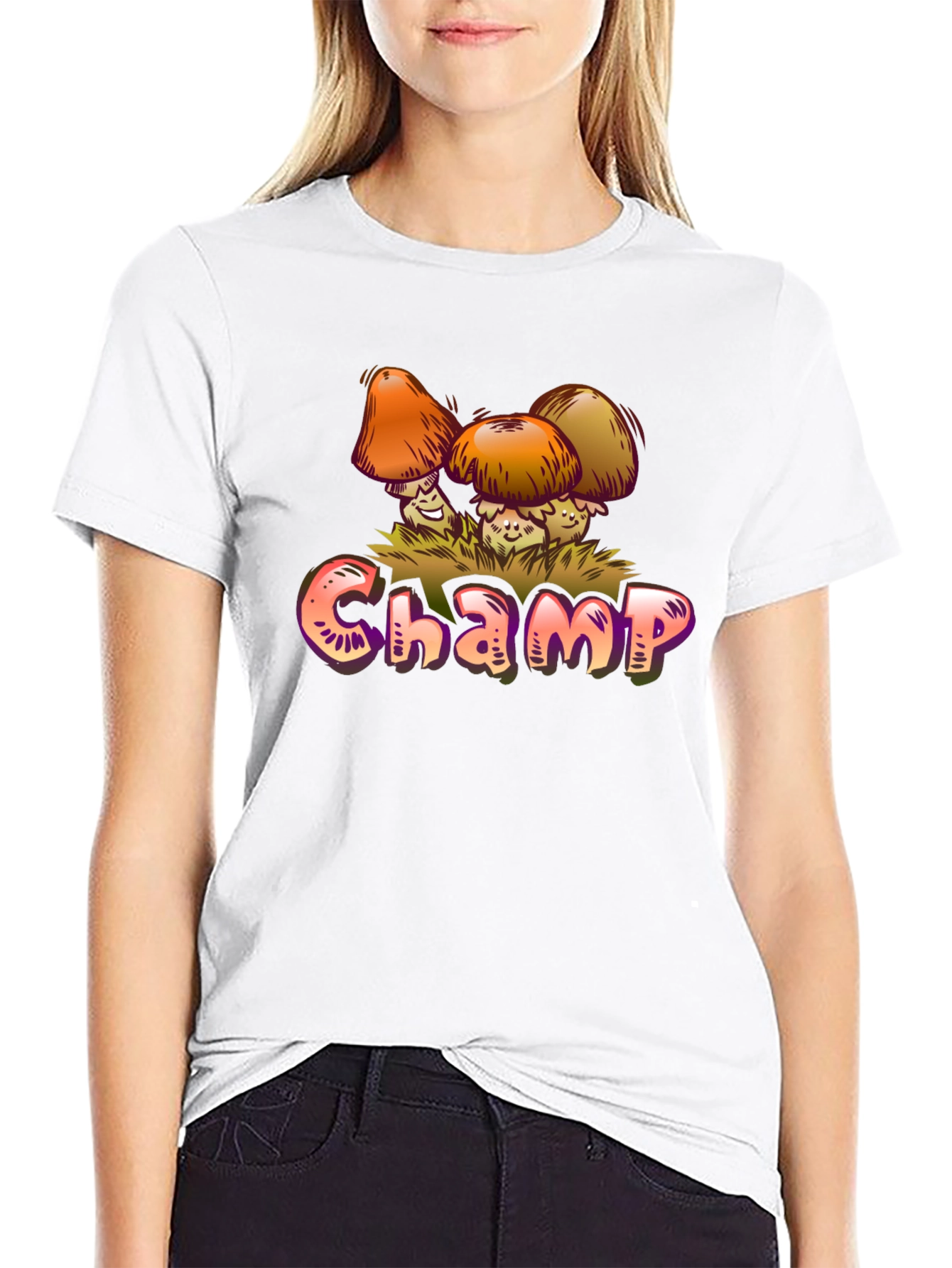 Mushroom Champ Graphic T-Shirt