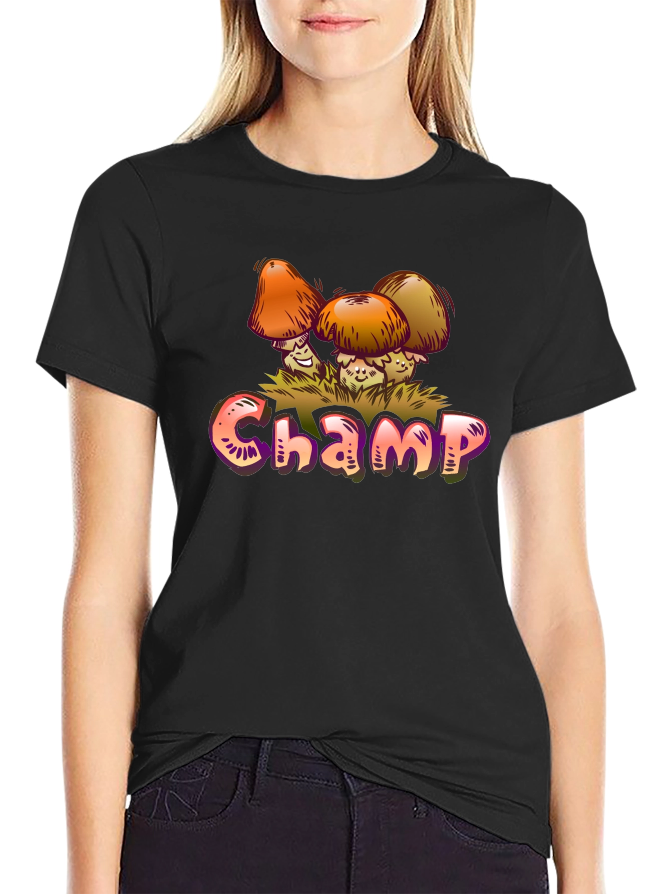 Mushroom Champ Graphic T-Shirt