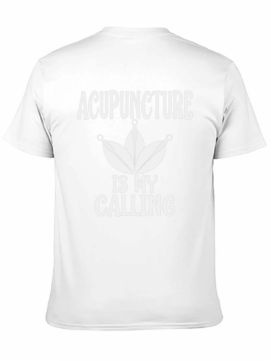 Acupuncture Is My Calling Black T-Shirt