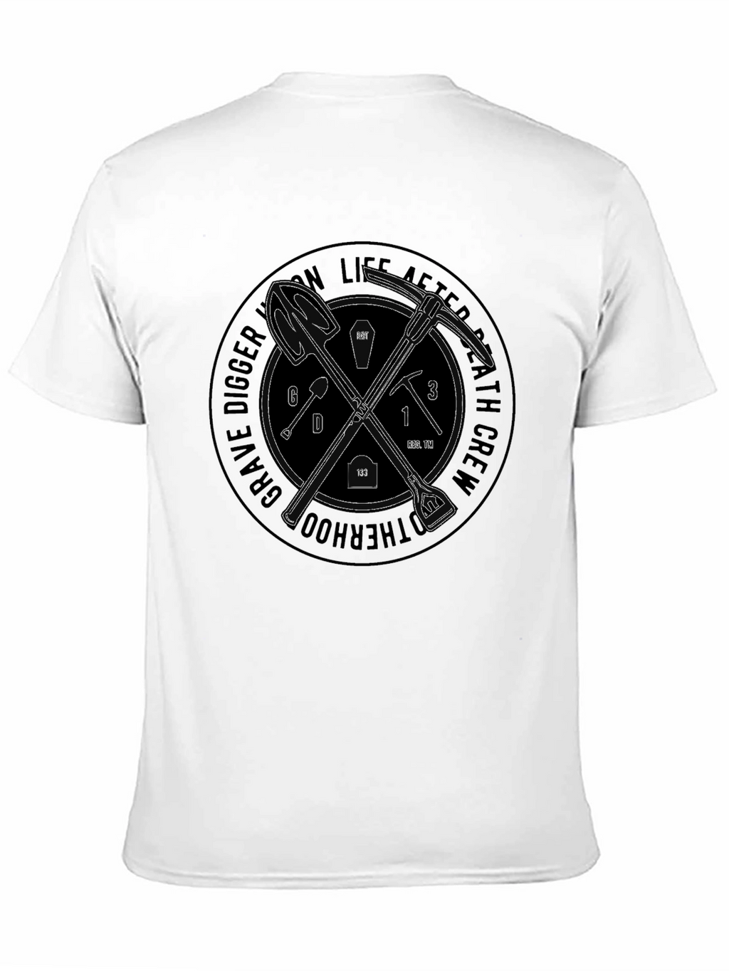 Grave Digger Brotherhood Black T-Shirt