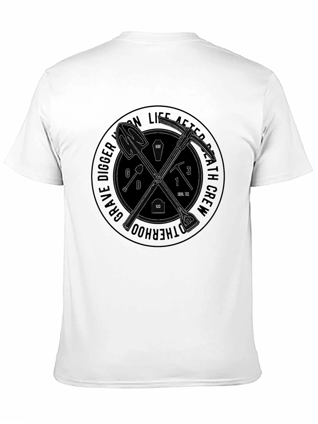 Grave Digger Brotherhood Black T-Shirt