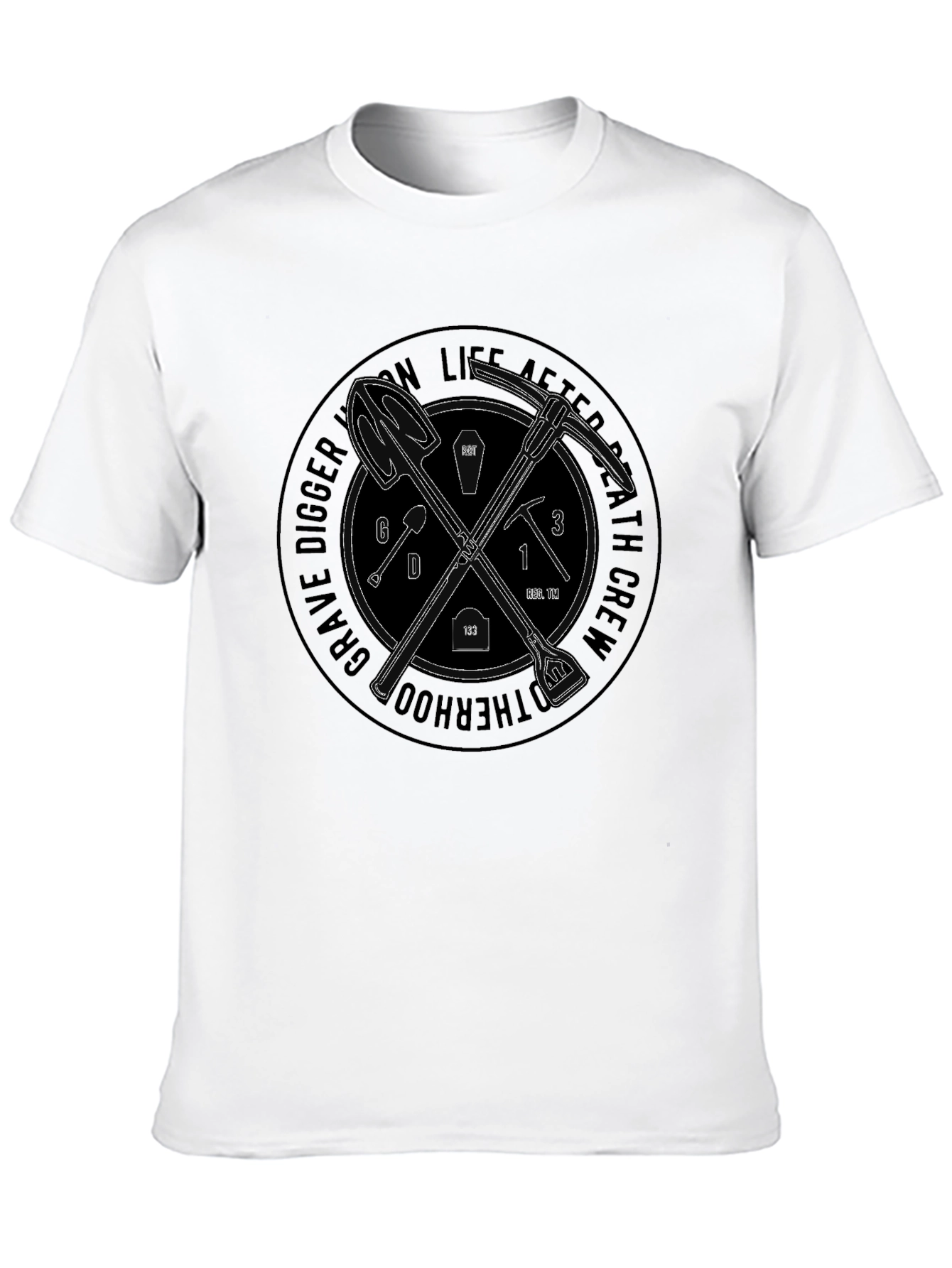 Grave Digger Brotherhood Black T-Shirt