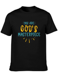 Gods Masterpiece Black T-Shirt