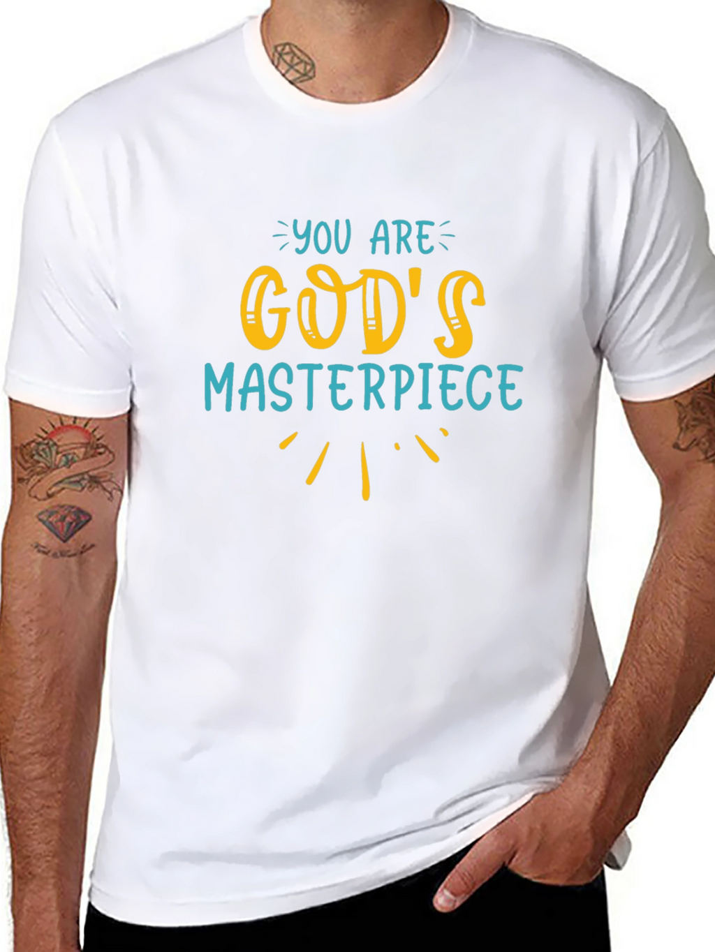 Gods Masterpiece Black T-Shirt