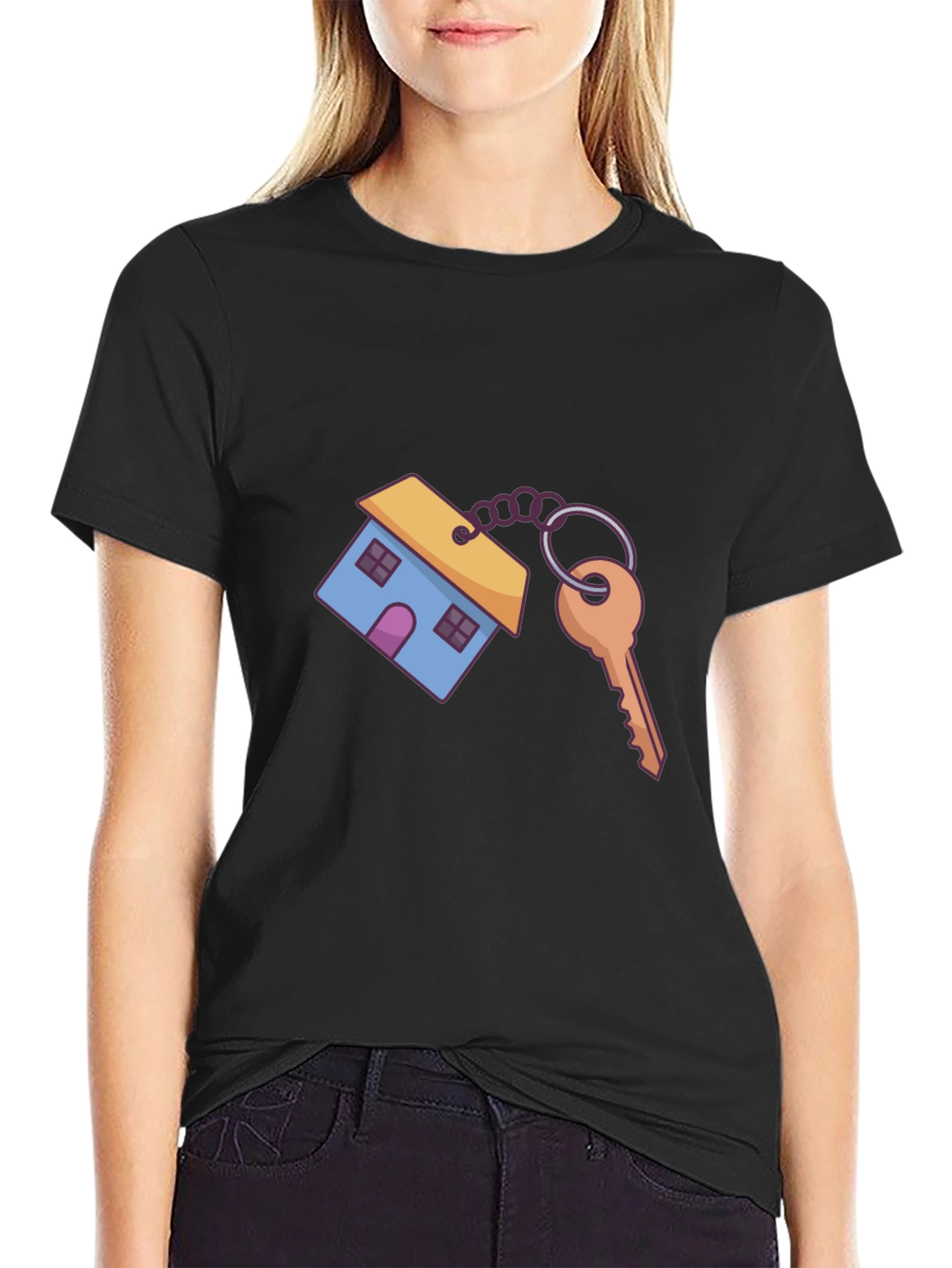 House Key Graphic Tee - New Home Owner Gift