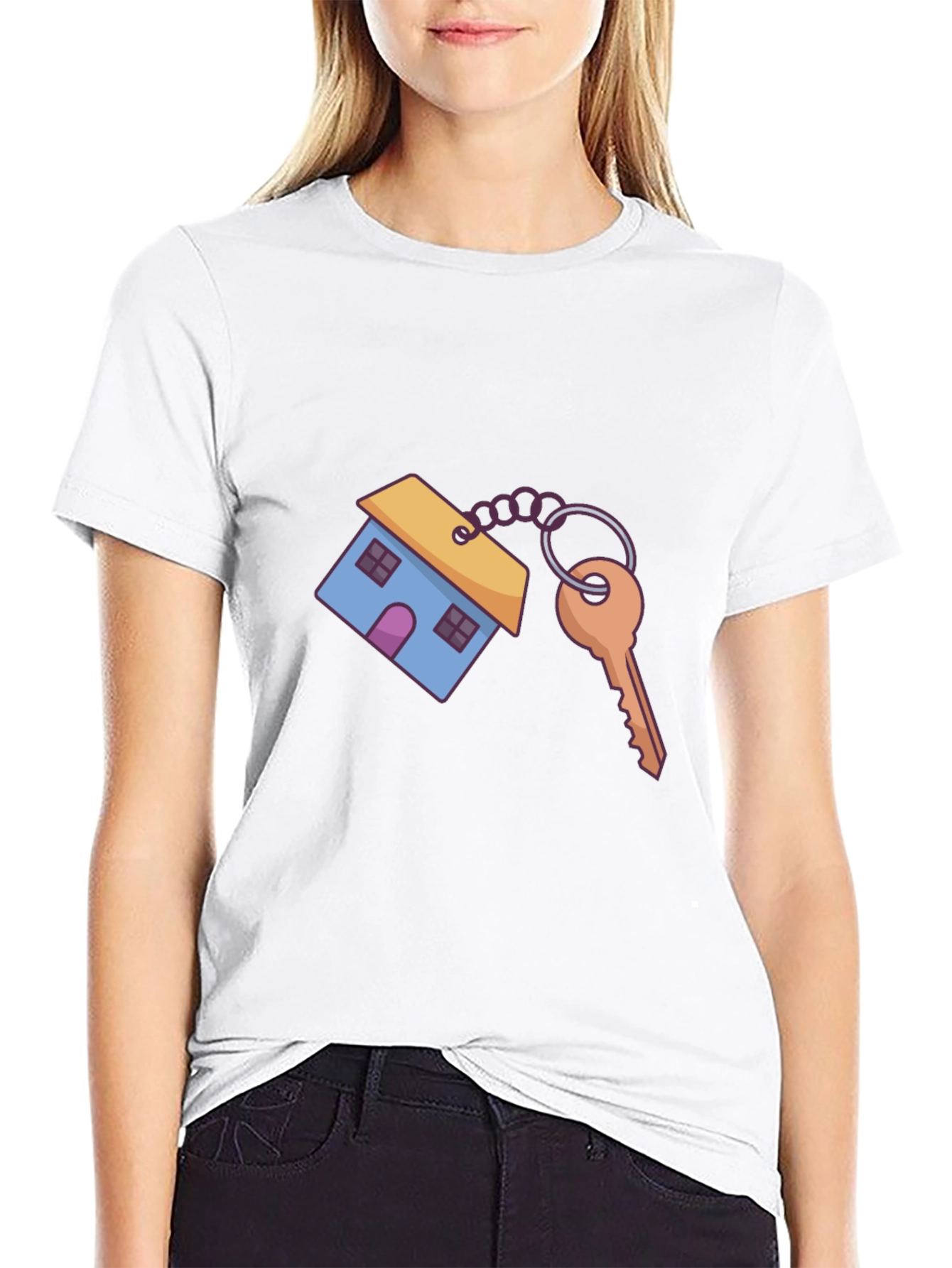 House Key Graphic Tee - New Home Owner Gift