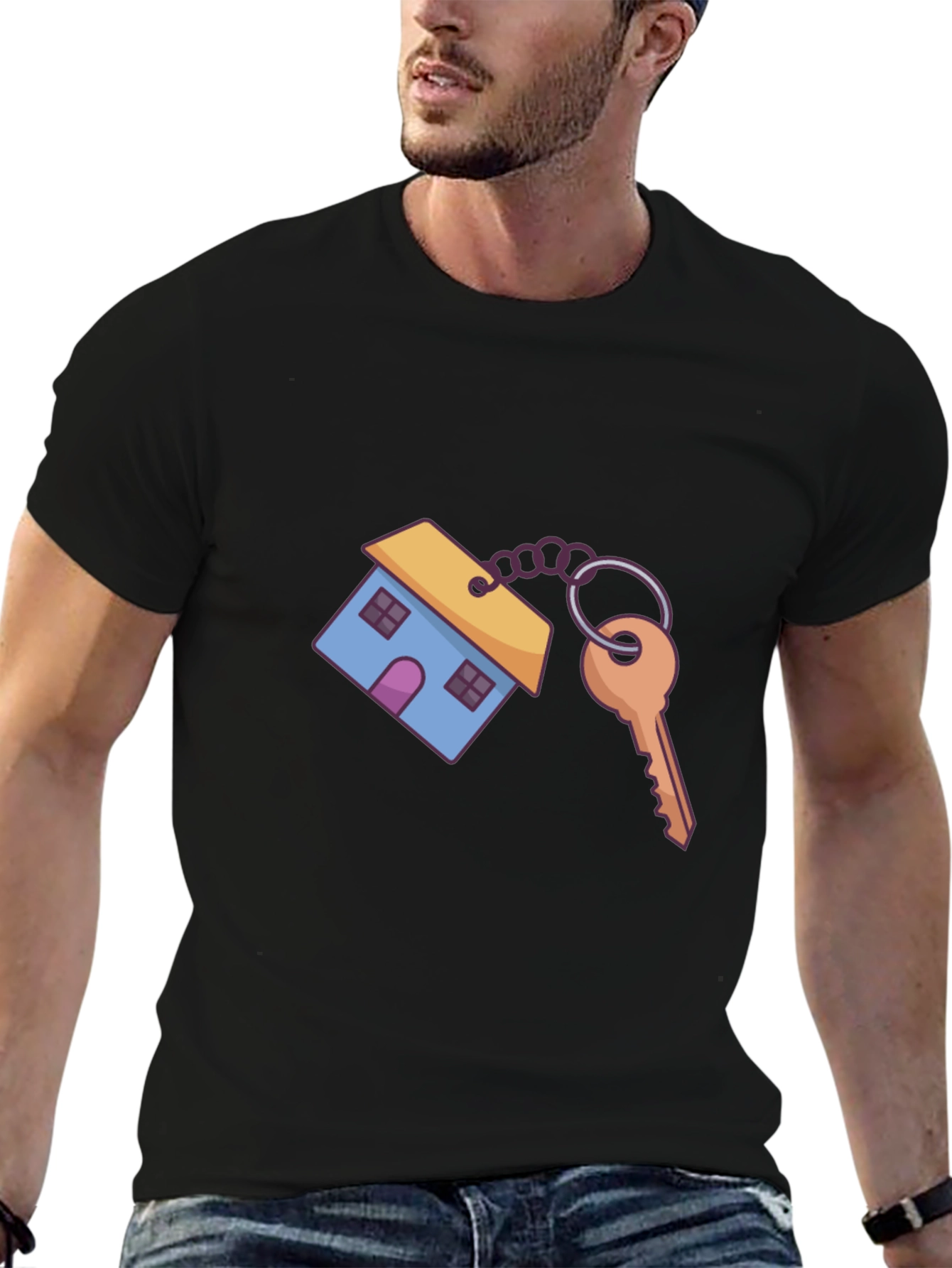 House Key Graphic Tee - New Home Owner Gift