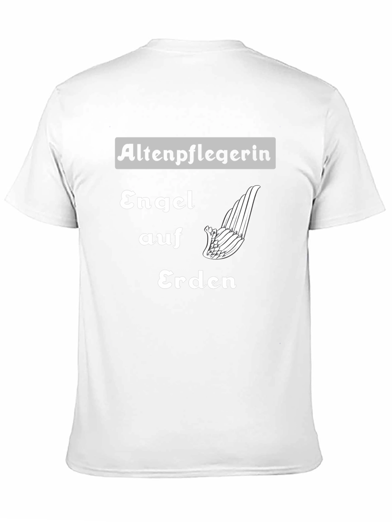 Angel on Earth T-Shirt - Altenpflegerin Tee