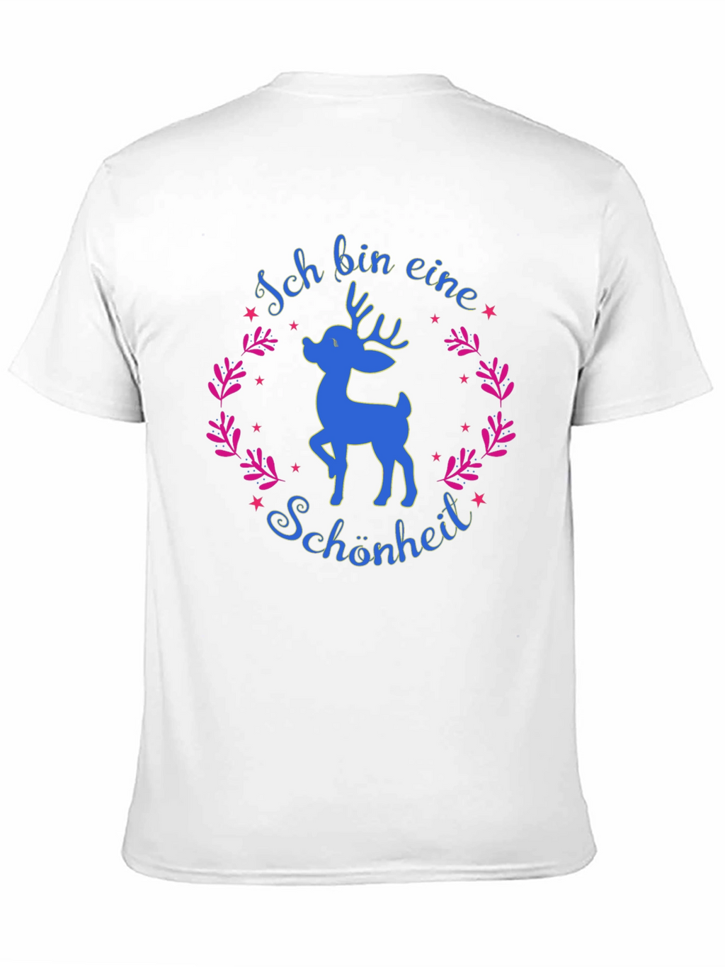Ich bin eine Schönheit Deer Graphic Tee