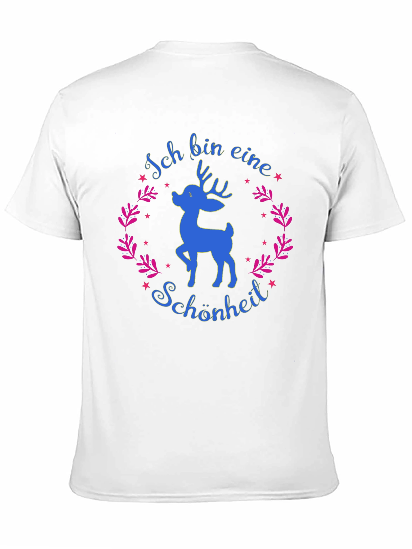 Ich bin eine Schönheit Deer Graphic Tee