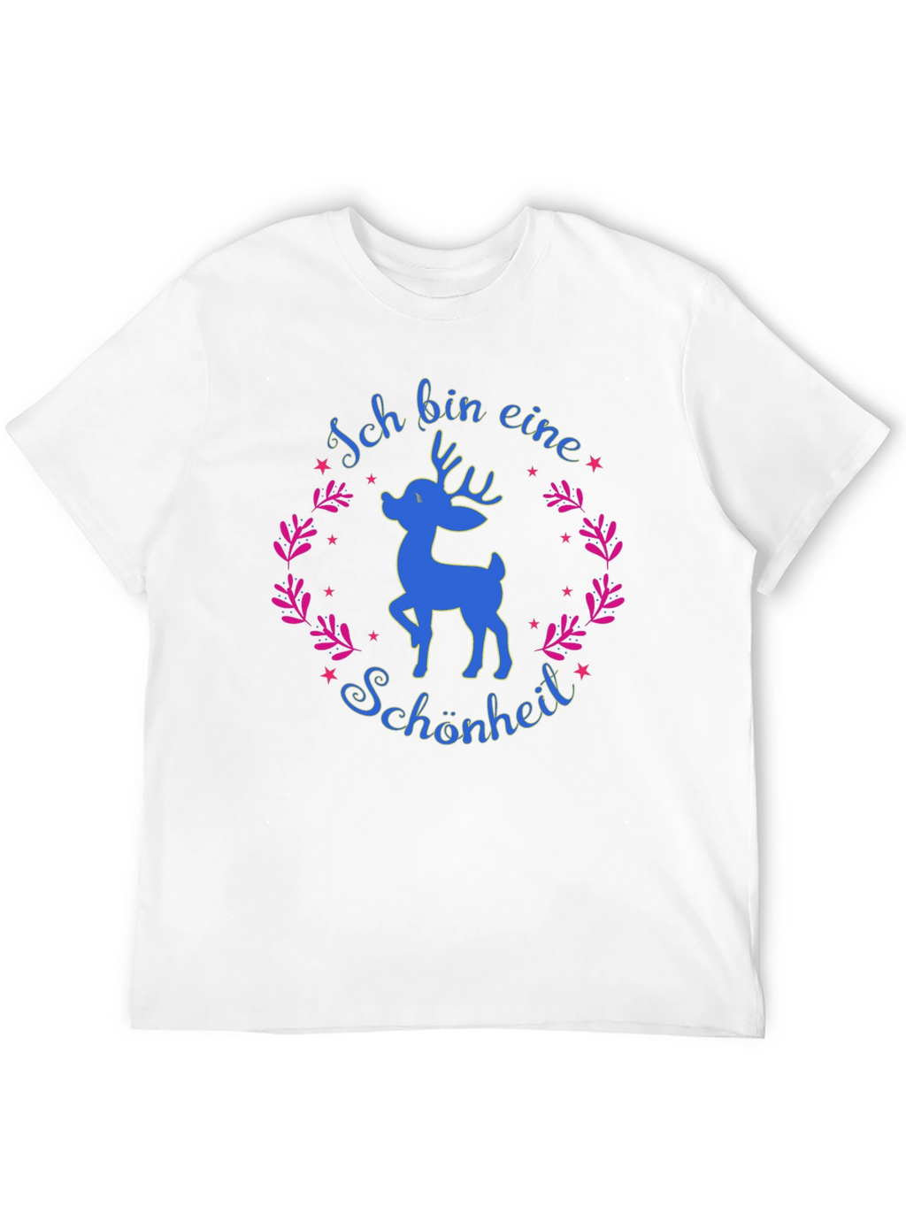 Ich bin eine Schönheit Deer Graphic Tee