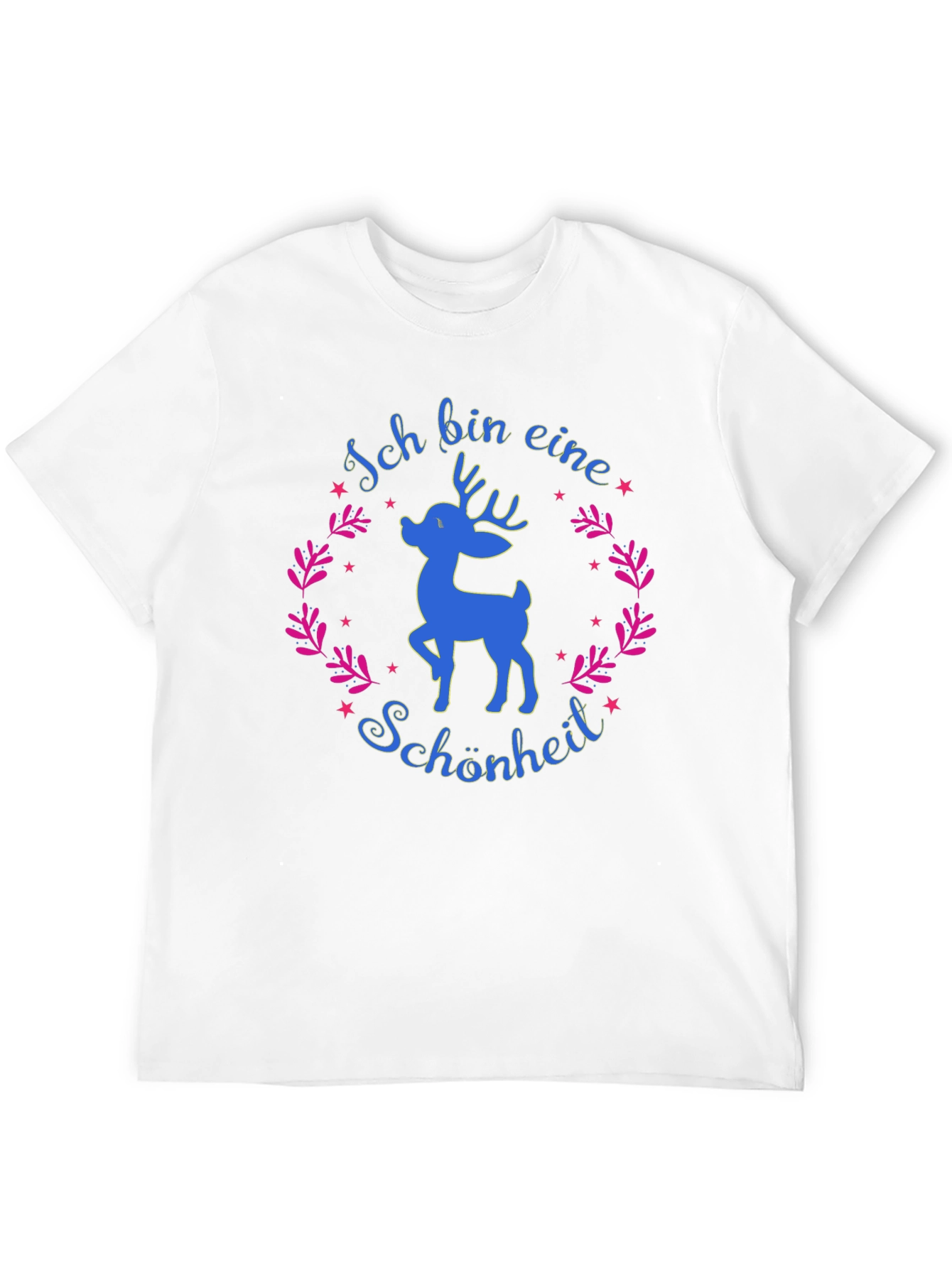 Ich bin eine Schönheit Deer Graphic Tee