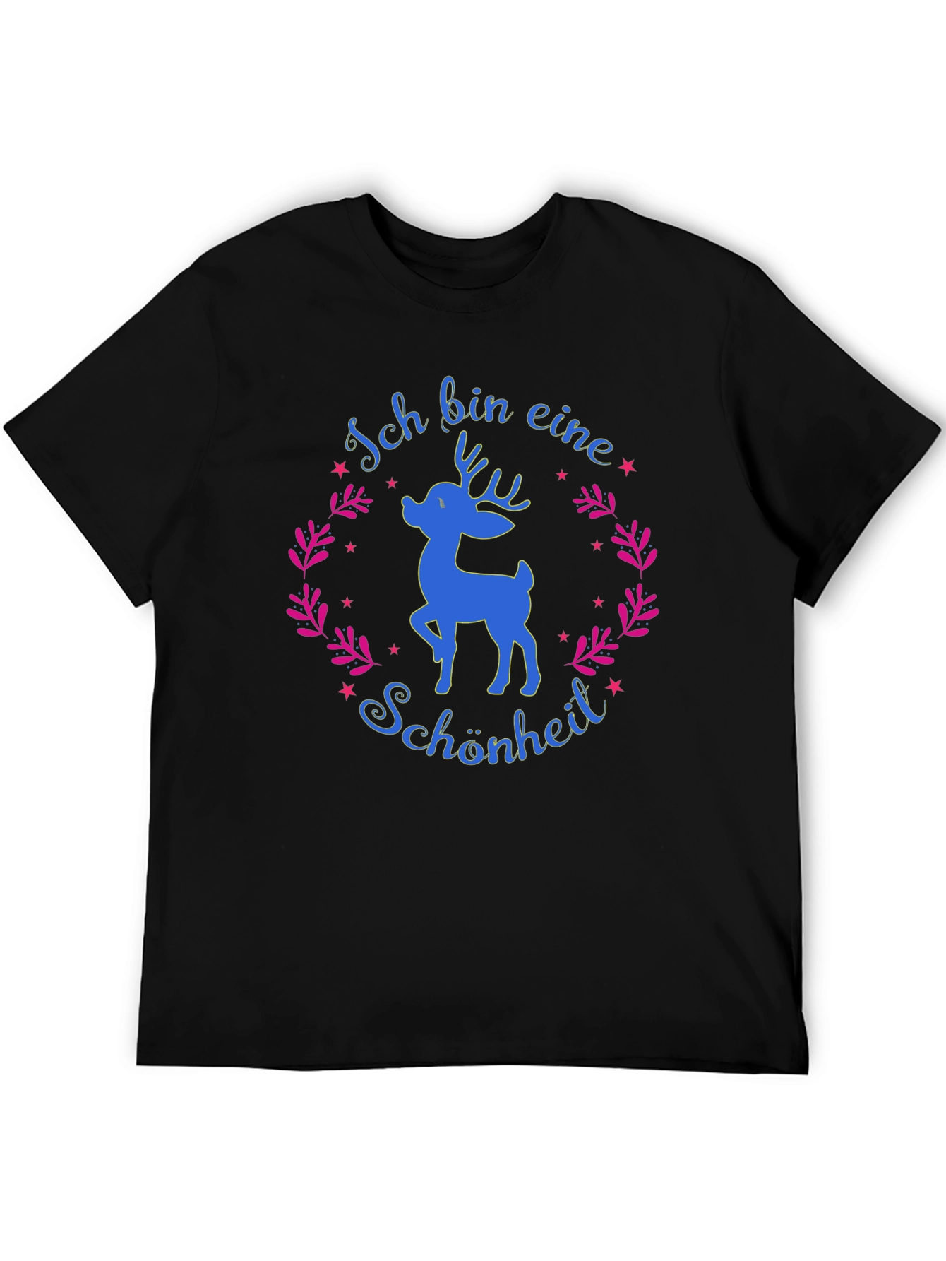 Ich bin eine Schönheit Deer Graphic Tee