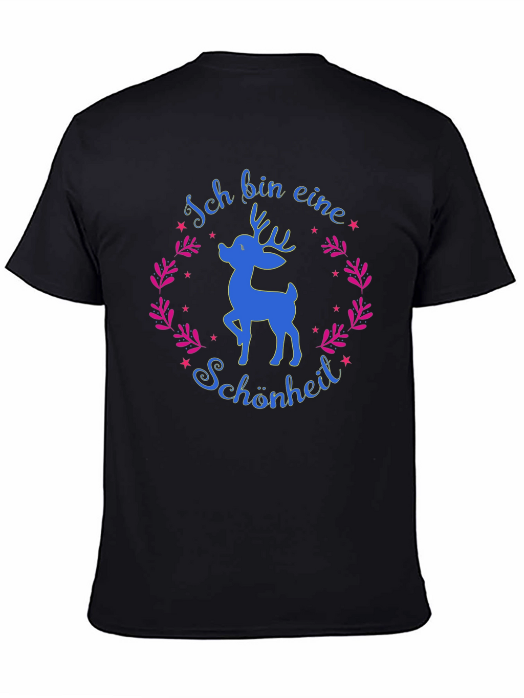 Ich bin eine Schönheit Deer Graphic Tee