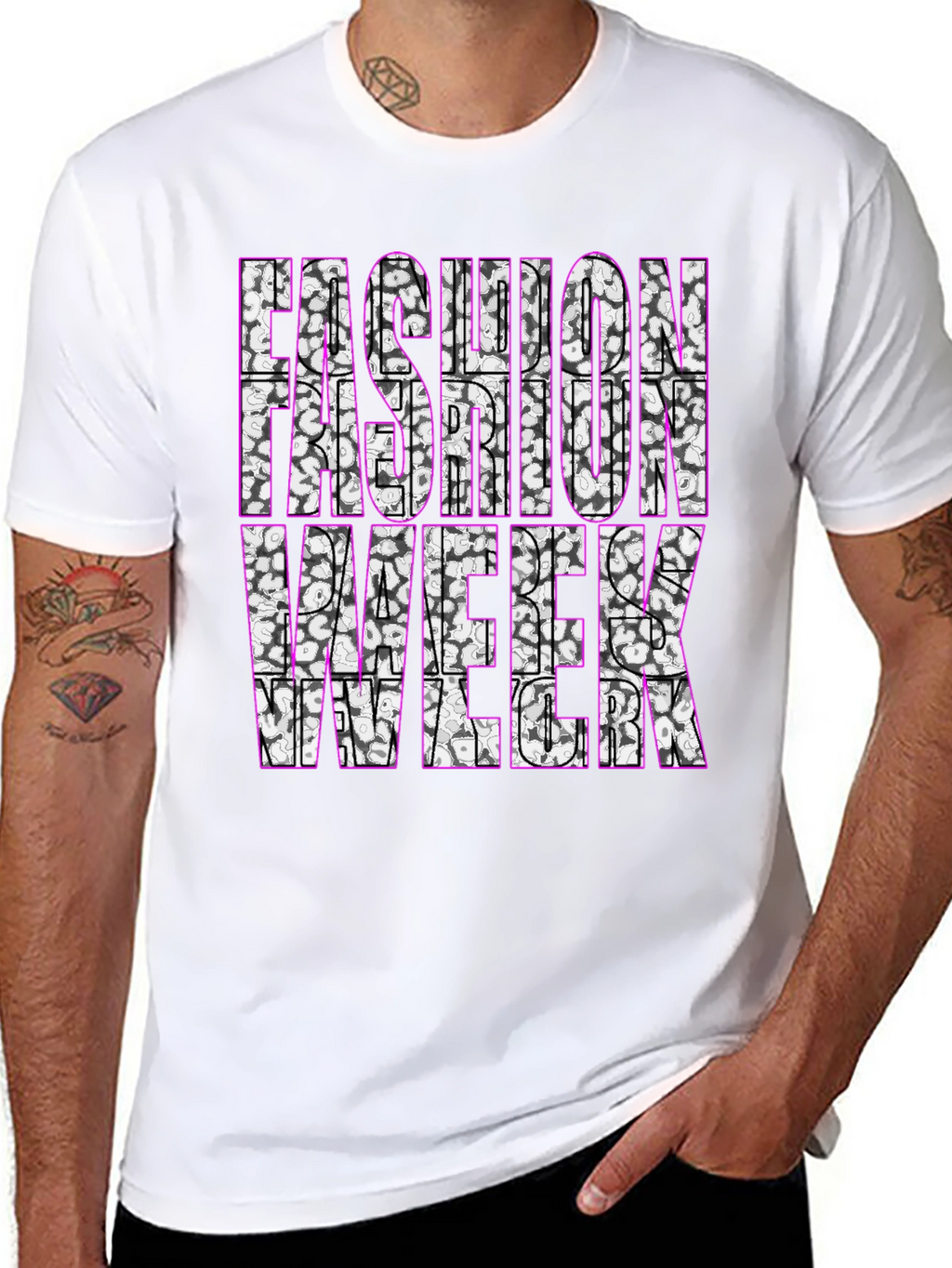 Fashion Week Graphic T-Shirt