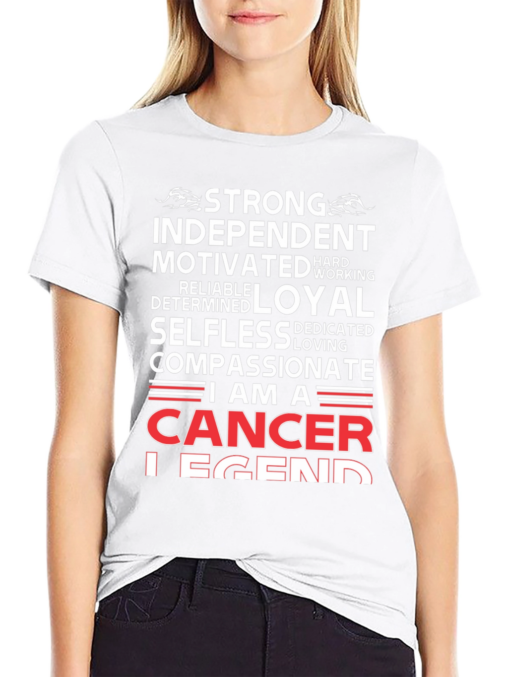 Cancer Legend T-Shirt - Strong & Compassionate Zodiac Tee