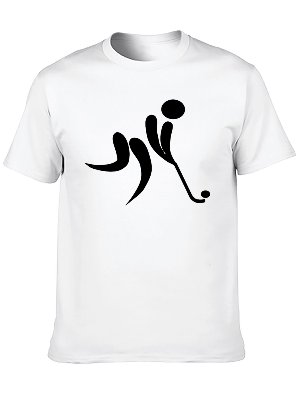 Hockey Player Silhouette T-Shirt