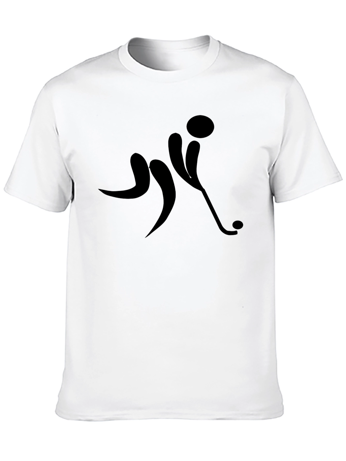 Hockey Player Silhouette T-Shirt