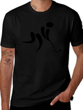 Hockey Player Silhouette T-Shirt