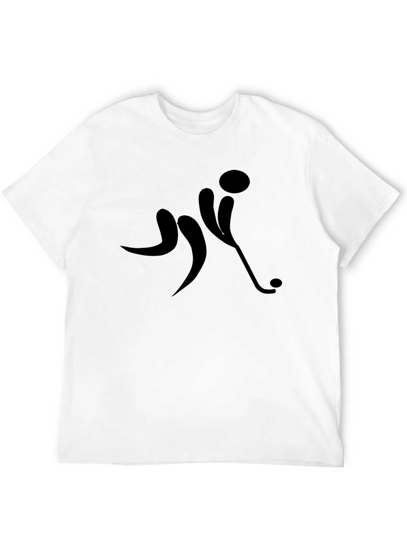 Hockey Player Silhouette T-Shirt