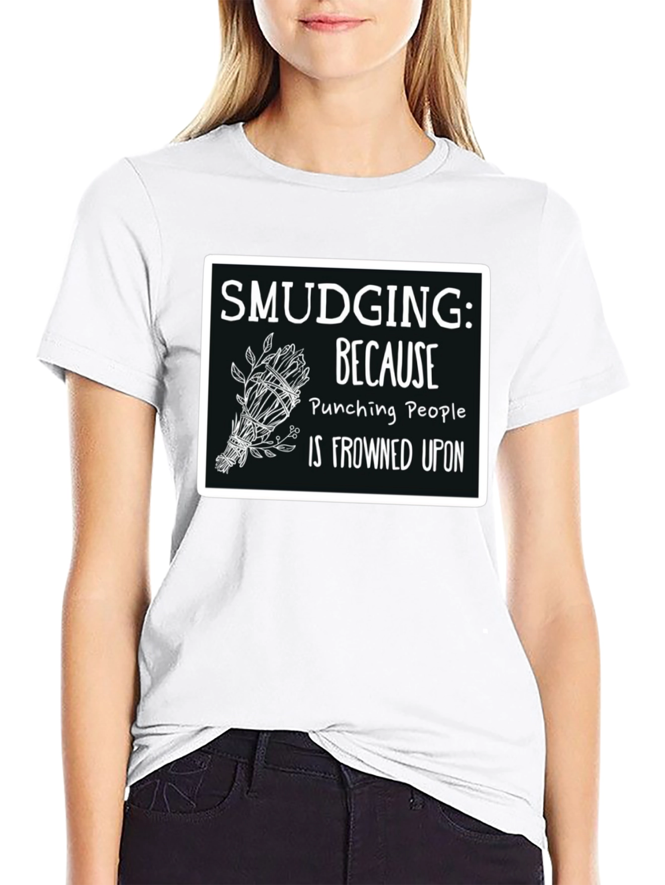 Smudging T-Shirt Funny Spiritual Cleansing Tee